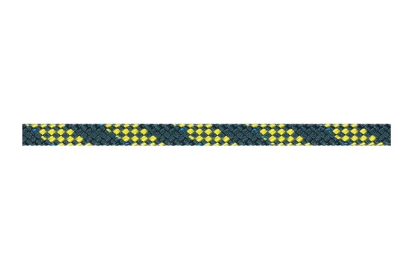 Liros - Regatta 2000, Kern aus DYNEEMA® SK75, stahlblau-gelb, 10 Meter, Ø 2 mm