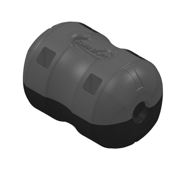 Deckfitting, Deckball, Griffkugel für Decksleine, nachrüstbar, 26/36 mm "KS - Flex deck ball" 1 Stück