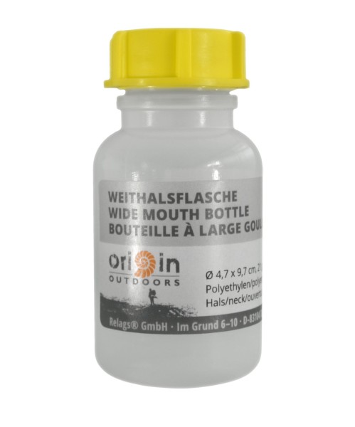 Origin Outdoors Weithalsflasche rund, 100 ml Hals Ø 23 mm