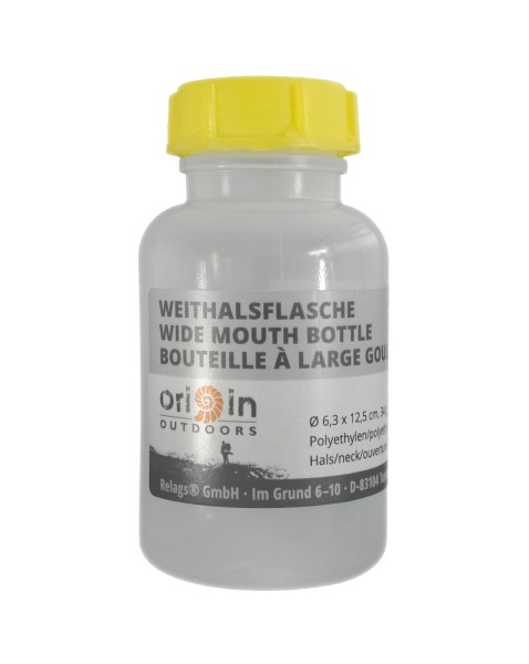 Origin Outdoors Weithalsflasche rund, 250 ml, Hals Ø 30 mm