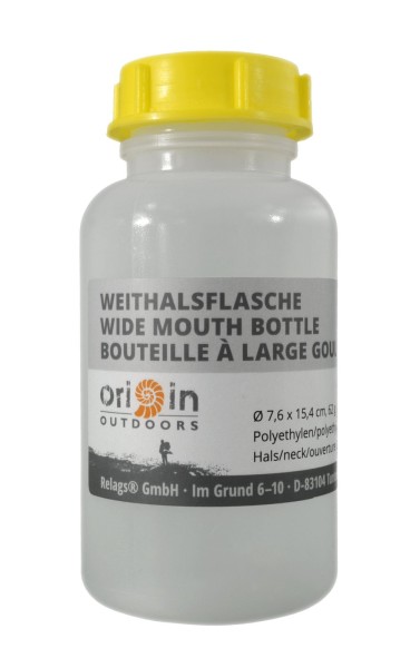Origin Outdoors Weithalsflasche rund, 500 ml, Hals Ø 39 mm