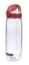 Nalgene Trinkflasche OTF, 0, 65 L, transparent/rot