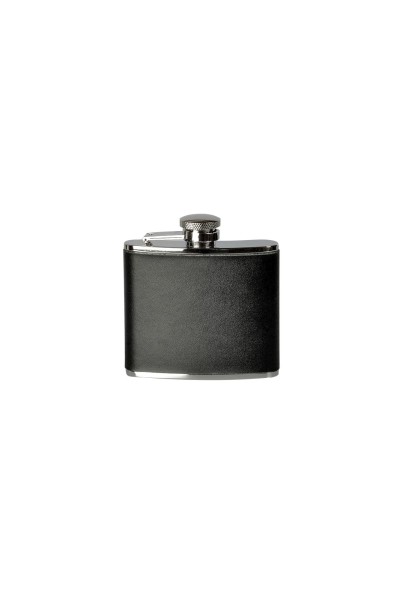 BasicNature Hip flask Leather, 120 ml