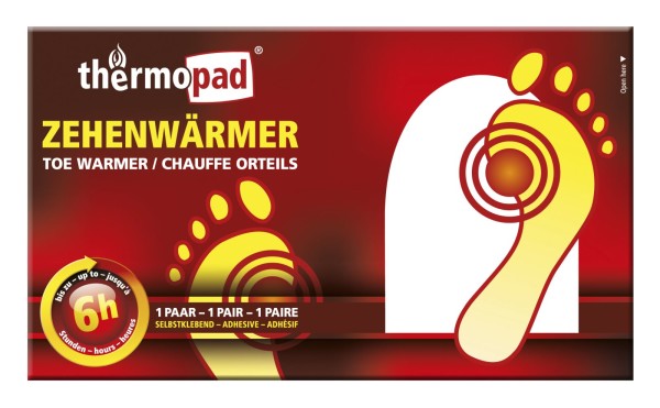 Thermopad Disposable toe warmer, 2 pcs