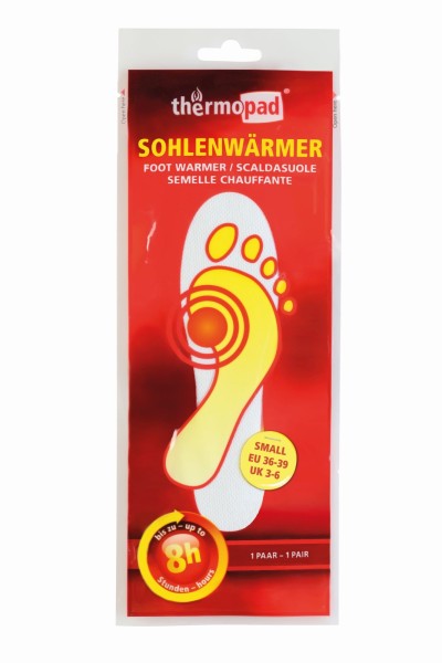 Thermopad Sohlenwärmer, S/M 2 Stück