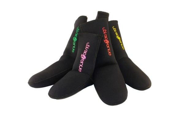 Hiko Slim Socks 0.5 mm Neopren Socken Paddelsocken schwarz 