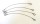 Edelstahl - Drahtstropp mit Augen und Kauschen, 7 x 7, Ø 2 mm, 250 - 400 mm