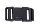 BasicNature Dual buckle, 25 mm 2 pcs carded