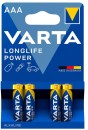 Varta Batterie Longlife Power, AAA / Micro, 4 Stück