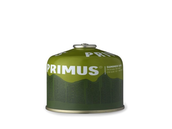 Primus Summer Gas self-sealing cartridge, 230 g