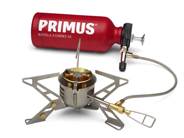 Primus Stove OmniFuel II, with fuel bottle