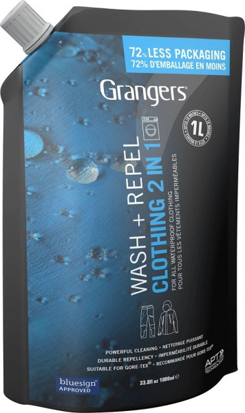 Grangers Clothing 2in1 Wash & Repel, 1000 ml