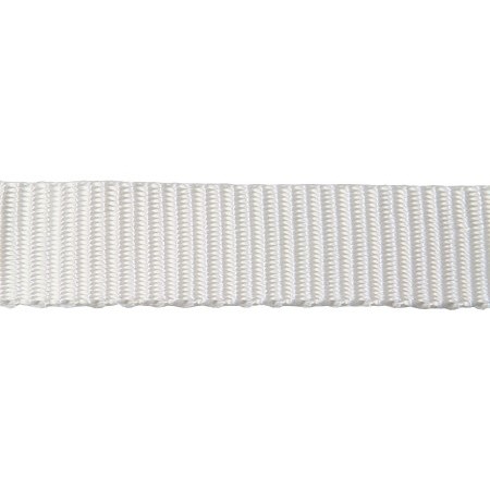50 m Gurtband PES Extra Heavy Weigth weiß 30 mm