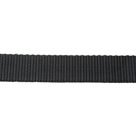 100 m Gurtband PES Extra Heavy Weigth schwarz 20 mm