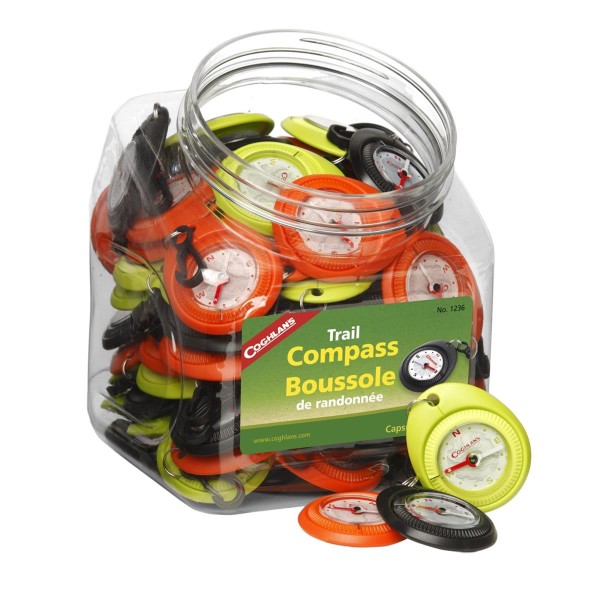 CL Trail compass, Bowl with 90 pieces